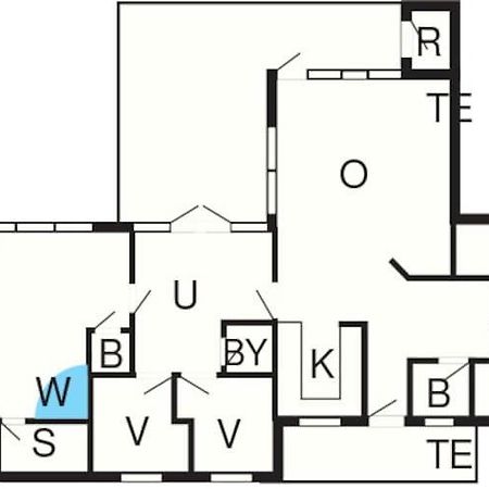 12 Person Holiday Home In Aakirkeby Vester Somarken Exteriör bild